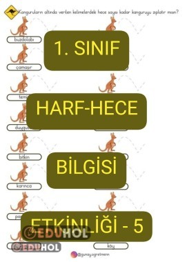 Harf-HECE Bilgisi Etkinliği-5