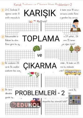Karışık Toplama-Çıkarma Problemleri-2