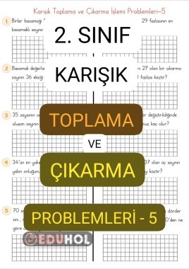 Karışık Toplama-Çıkarma Problemleri-5