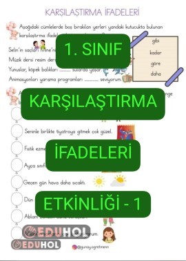 Karşılaştırma İfadeleri Etkinliği-1