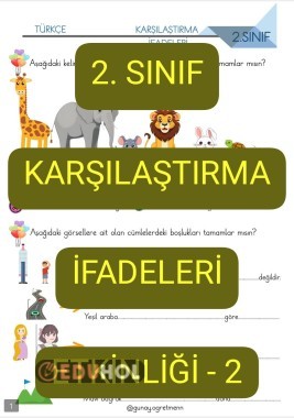 Karşılaştırma İfadeleri Etkinliği-2