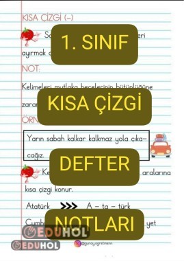 Kısa Çizgi DEFTER NOTLARI