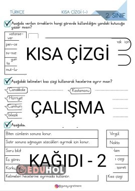 Kısa Çizgi Etkinliği-2