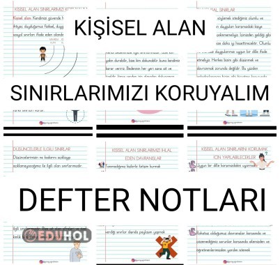 Kişisel Alanımız DEFTER NOTLARI
