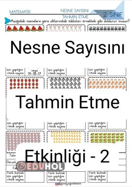 Nesne Sayısını Tahmin Etme Etkinliği-2