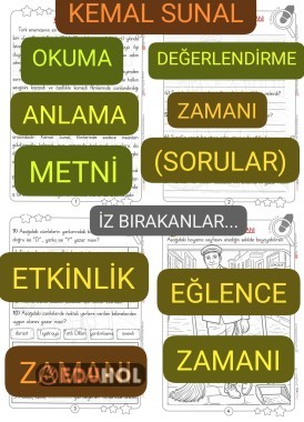 Okuma-Anlama(KEMAL SUNAL-İzBırakanlar)