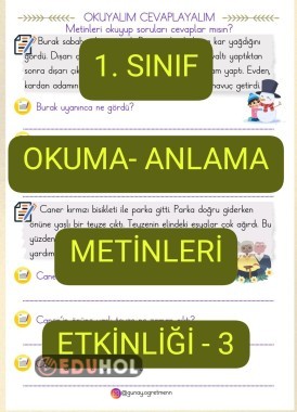 Okuma-Anlama Metinleri Etkinliği-3