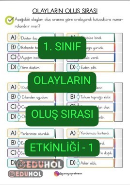 Olayların Oluş Sırası Etkinliği-1