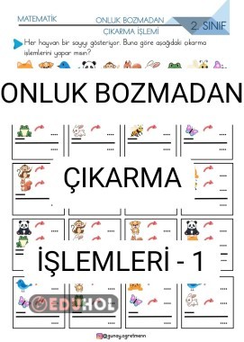 Onluk Bozmadan Çıkarma İşlemleri-1