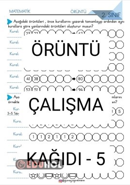 ÖRÜNTÜ Etkinliği-5