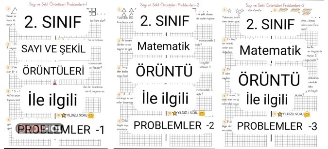 ÖRÜNTÜ PROBLEMLERİ (Tek PDF)