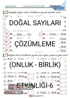 Sayıları Çözümleme Etkinliği-6