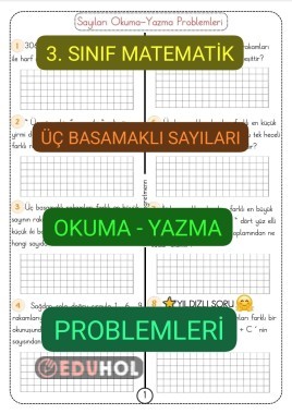 Sayıları Okuma-Yazma PROBLEMLERİ