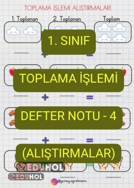 Toplama Defter Notu-4(Alıştırmalar)
