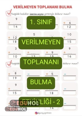Toplamada Verilmeyeni Bulma Etkinliği-2