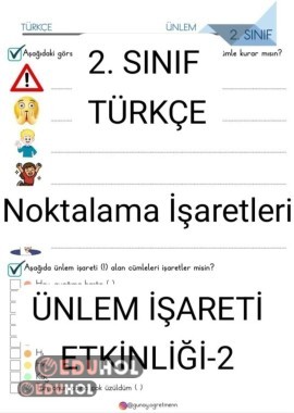 Ünlem İşareti Etkinliği-2