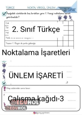 Ünlem İşareti Etkinliği-3