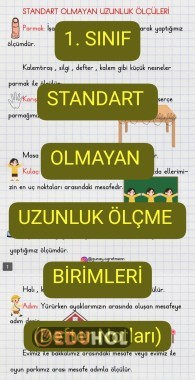 Uzunluk Ölçme Birimleri(Defter Notları)-Deftere Yapıştırılabilir