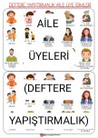 Aile Üyeleri(Deftere YAPIŞTIRMALIK)