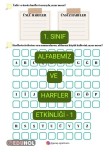 Alfabemiz ve Harfler Etkinliği-1