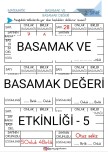 Basamak ve Basamak Etkinlği-5