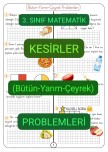 Bütün-Yarım-Çeyrek PROBLEMLERİ