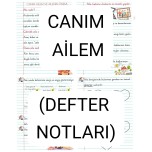 Canım Ailem(Defter Notları)