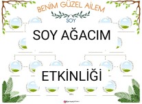 Canım Ailem Etkinliği-4(SOY AĞACIM)