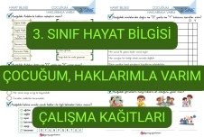 Çocuğum, Haklarımla Varım ETKİNLİKLERİ