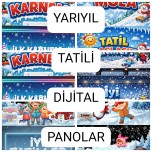 Dijital Panolar(Yarıyıl Tatili)