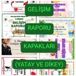 Gelişim Raporu Kapakları(Yatay-Dikey)
