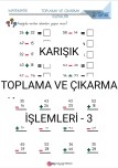 Karışık Toplama-Çıkarma İşlemleri-3