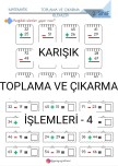 Karışık Toplama-Çıkarma İşlemleri-4