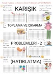 Karışık Toplama-Çıkarma Problemleri-2(HATIRLATMA)