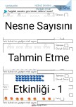 Nesne Sayısını Tahmin Etme Etkinliği- 1