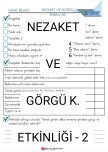 Nezaket ve Görgü K. Etkinliği-2
