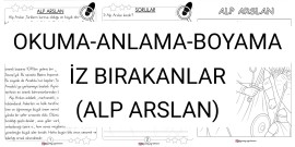 Okuma-Anlama-Boyama(ALPARSLAN-İzBırakanlar)