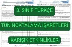 Tüm Noktalama İşaretleri ETKİNLİKLERİ