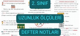 Uzunluk Ölçüleri DEFTER NOTLARI