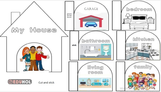 5.5 cut and stick house
