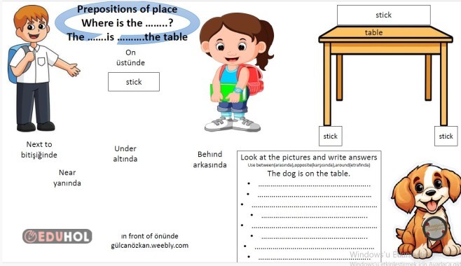 5.5 prepositıons of places