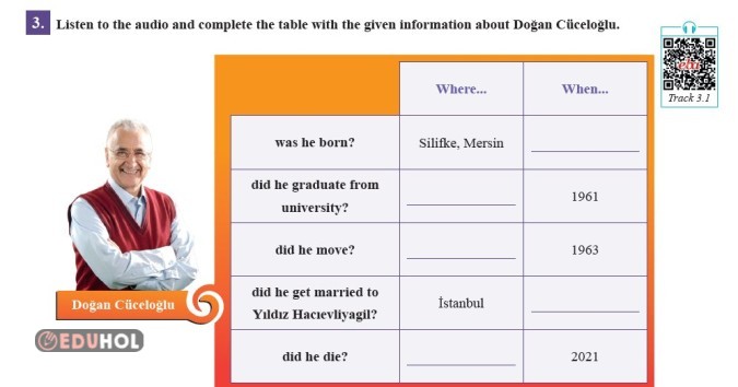 7.SINIF 1.DÖNEM 2. DİNLEME SINAVI