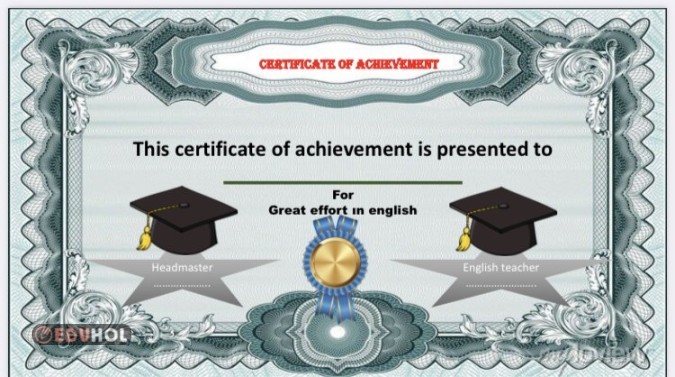 Başarı sertifikası