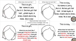 5.3 what does s/he look like draw face choose correct one