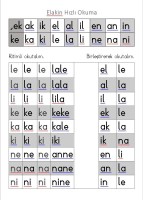 ELAKİN OKUMA GÜÇLÜĞÜ ÇEKEN ÖĞRENCİLER İÇİN