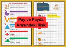 Pay ve Payda Arasındaki İlişki Defter Notu