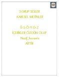 3.grup karesel metinler