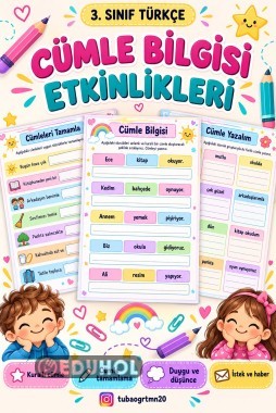 Cümle bilgisi etkinlik sayfası