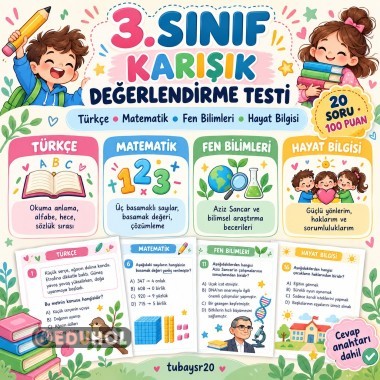 Tüm dersler sınavı