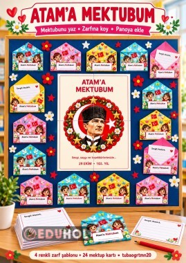 Atama mektubun var panosu